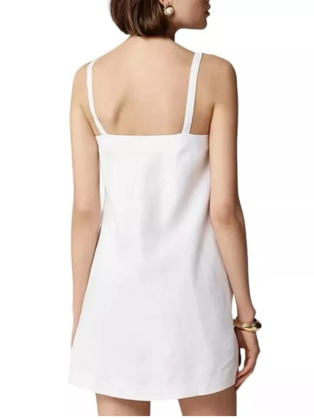 J. Crew Claudia Mini Linen Dress - Picture 3 of 12